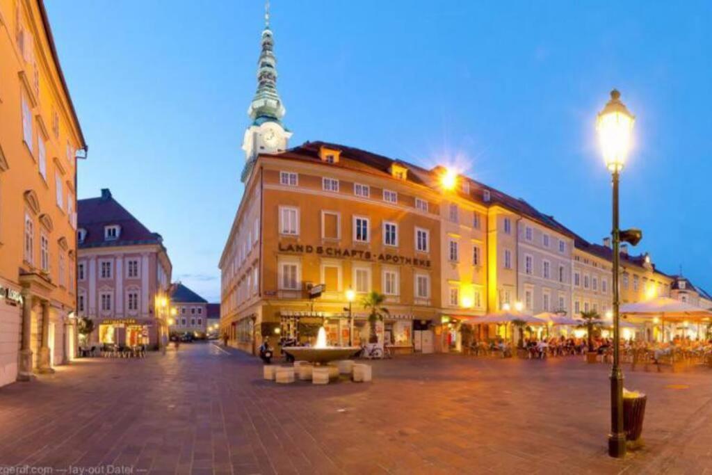 Moderne Innenstadtwohnung Klagenfurt Klagenfurt am Woerthersee Eksteriør bilde